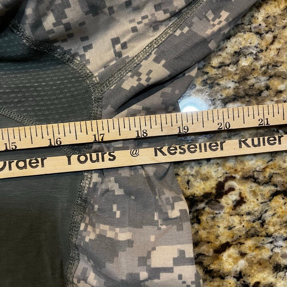U.S. Army Massif Combat Shirt ACU Digital Camo Men’s M Zipper Pockets - Picture 7 of 8